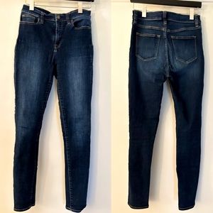 J.Crew Derby Wash High Rise Skinny Jeans, Size 27